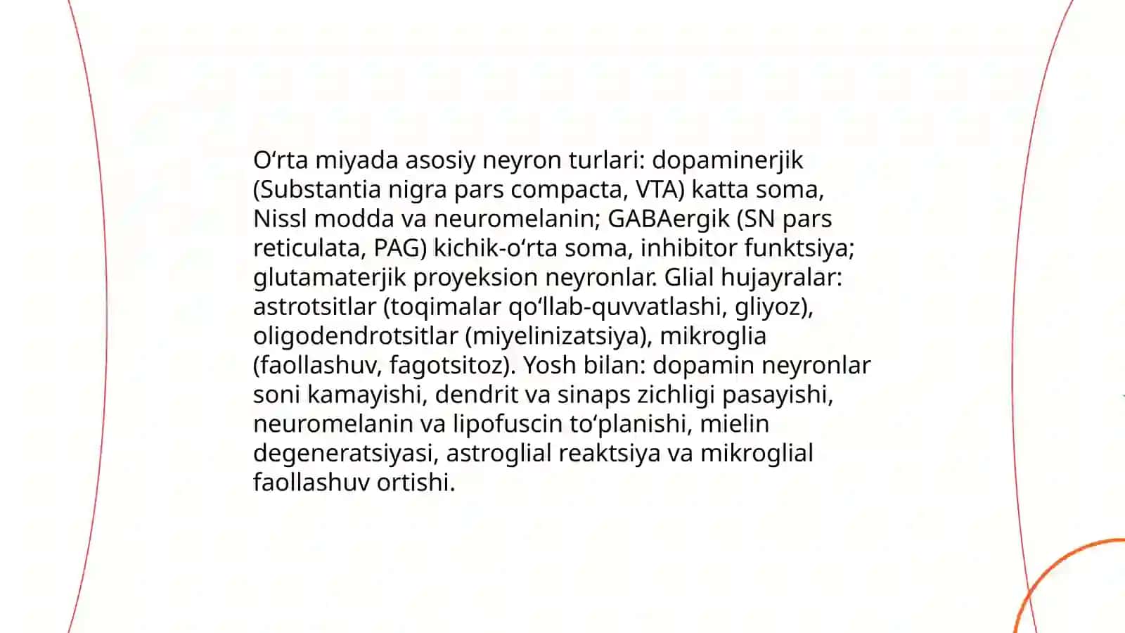 Oʻrta miyaning tuzilishi va yoshga qarab oʻzgarishi 4