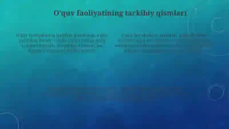 Talabada o'qish faoliyati, uning komponentlari va psixologik xususiyatlari 4