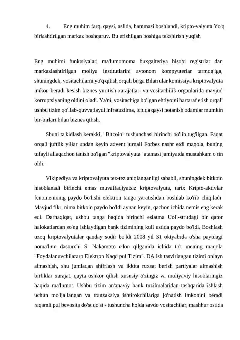 Kriptovalyutalar: tarixi va tasnifi 4