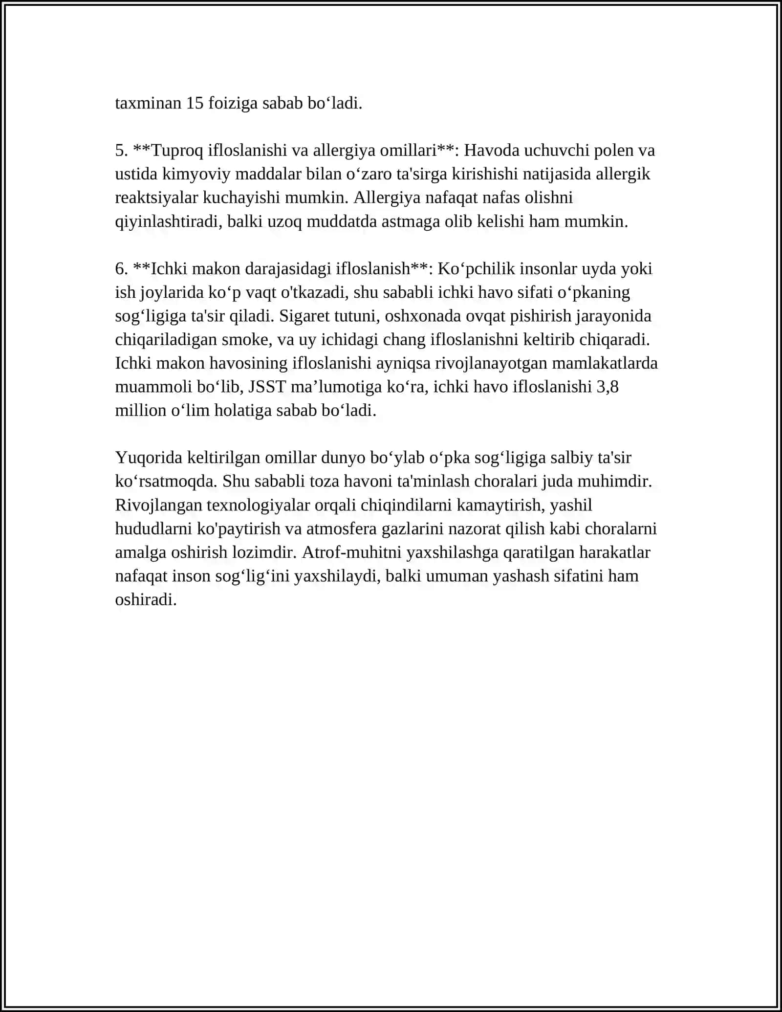 ATSINUSNING GISTAFIZIOLOGIYASI.O‘PKNING REGENERATSIYASI VA TRANSPLATATSIYASI 4