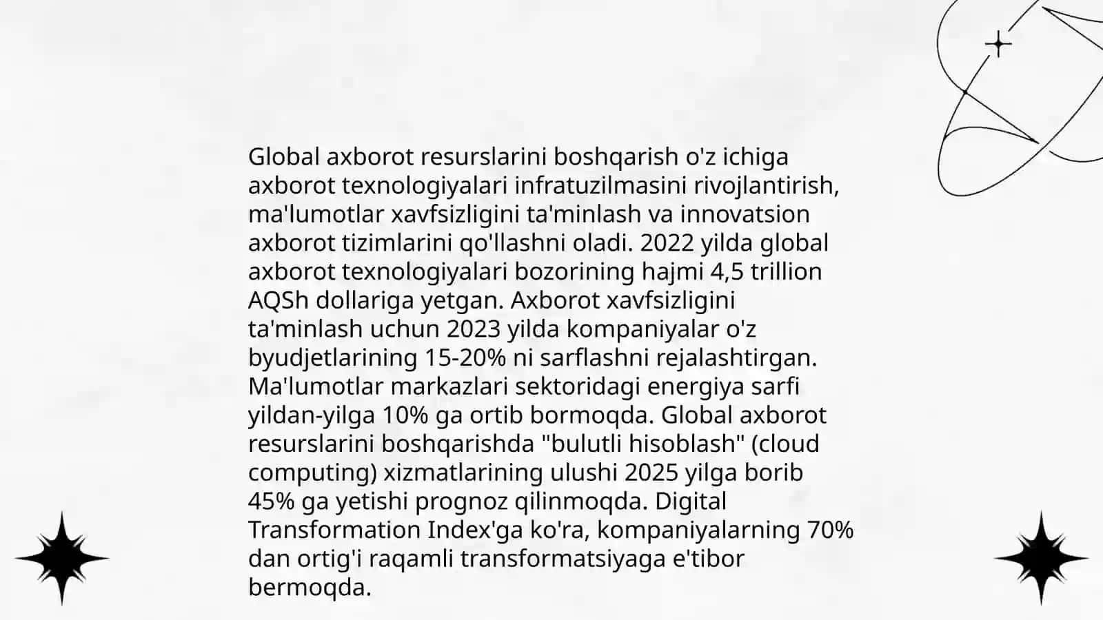 Tarmoq texnologiyalari global axborot resursti sifatida 4