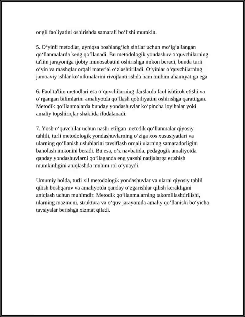 1-4-SINFLAR UCHUN NASHR ETILGAN METODIK QÒLLANMALARNING QIYOSIY-TANQIDIY TAHLILI 4