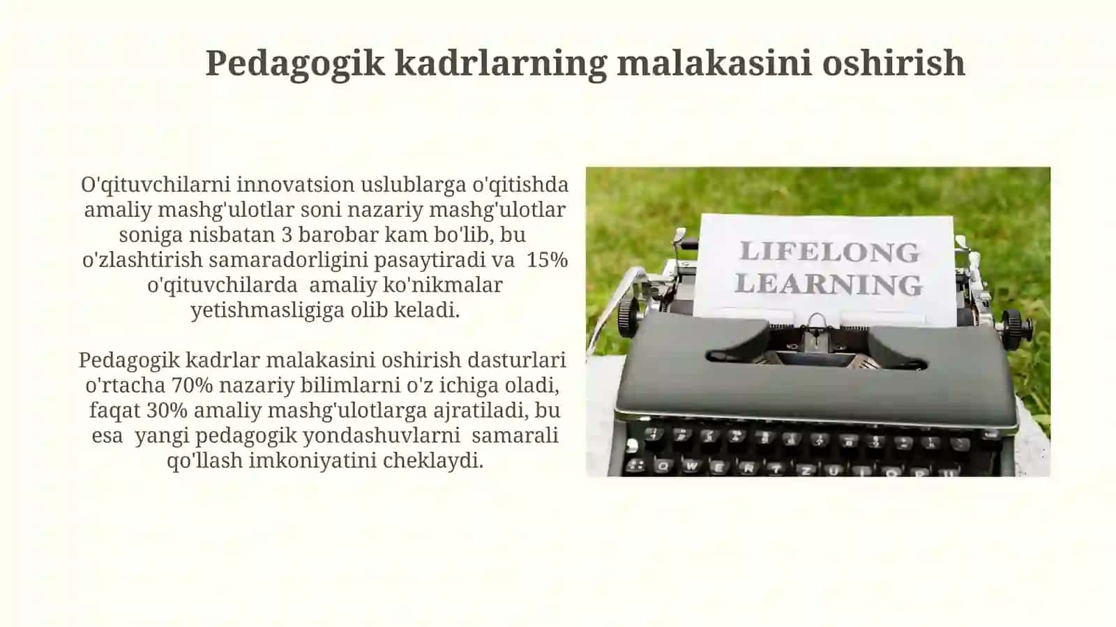 Innovatsion yondashuv asosida darslarni tashkil etishning dolzarb muammolari 4