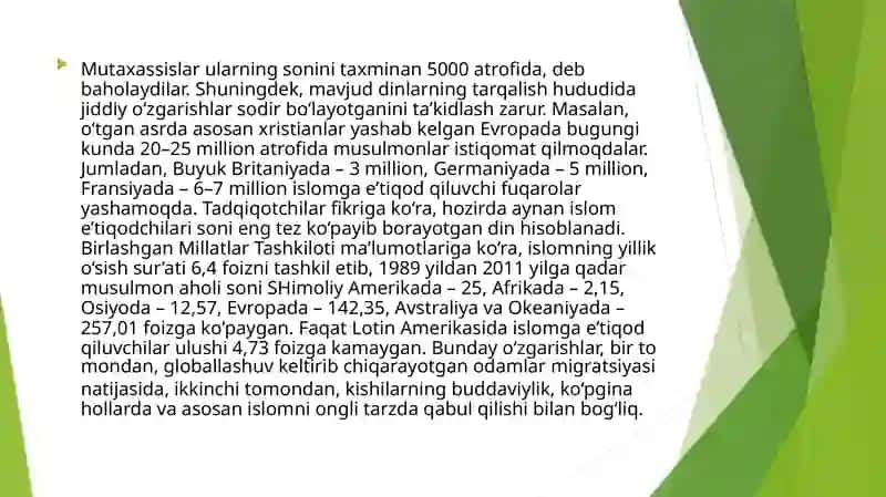 Zamonaviy diniy harakatlar va sektalar 4