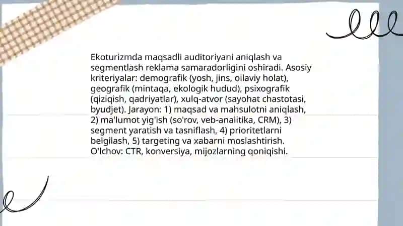 Ekoturizmda reklama 4