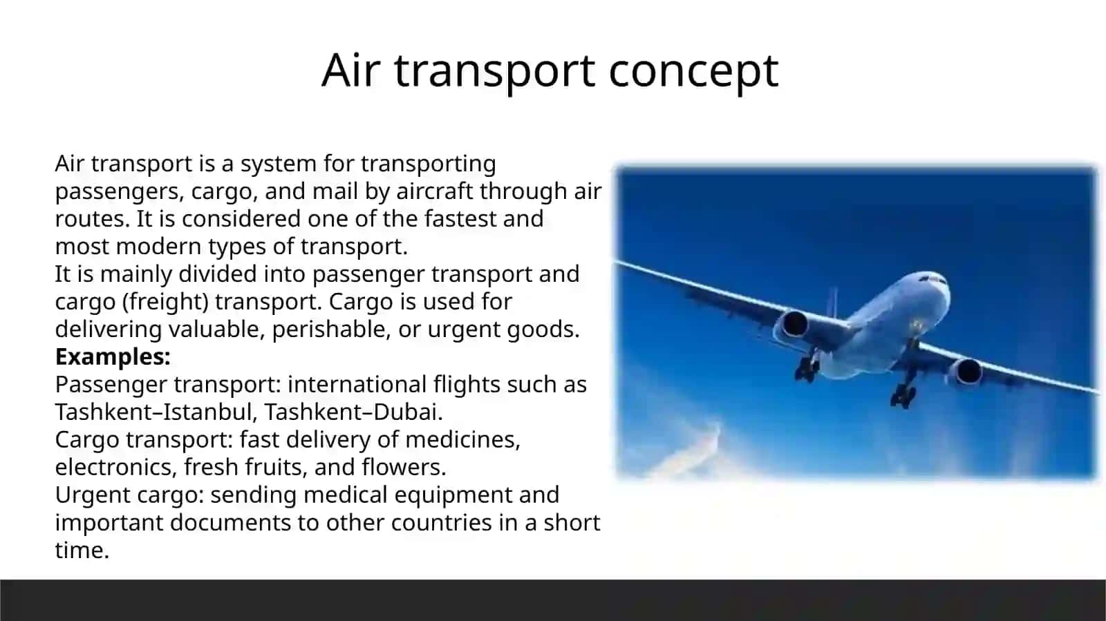 Air transport and international economic relations 4