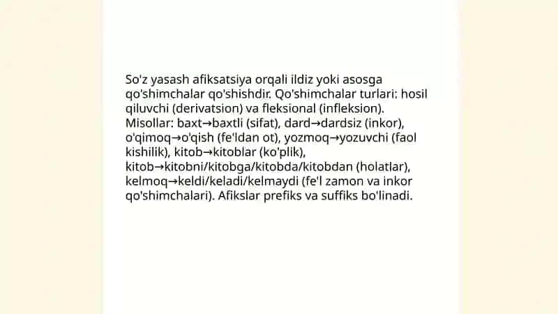 Tilning grammatik qurilishi 4