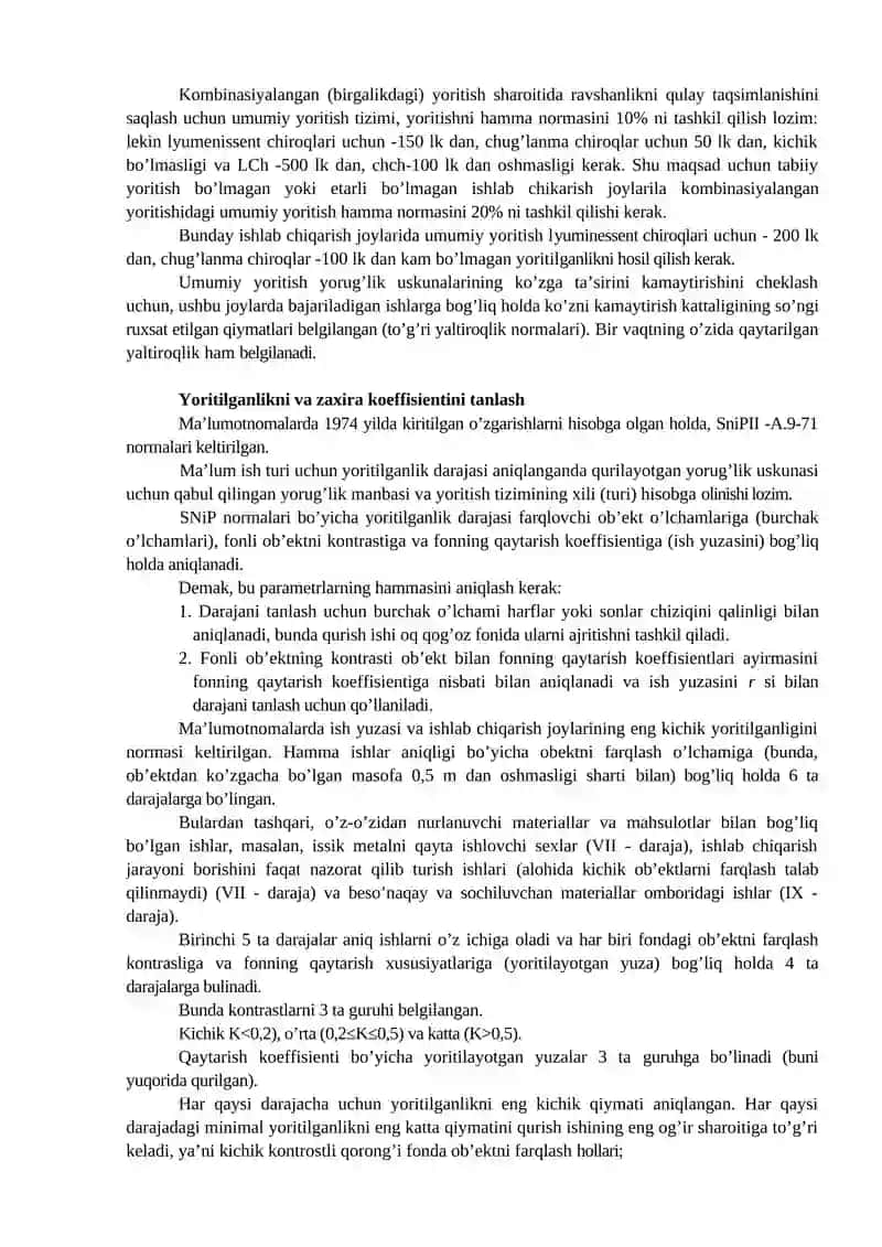 ELEKTR YORITISHDA O‘LCHASH USULLARI VA ASBOBLARI 4