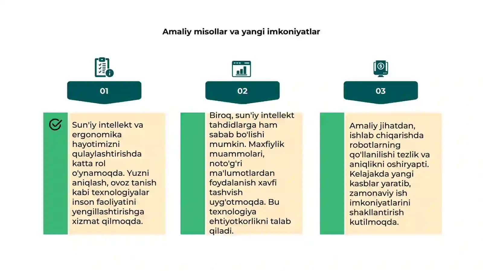 Sun'iy intellekt va ergonomika 4