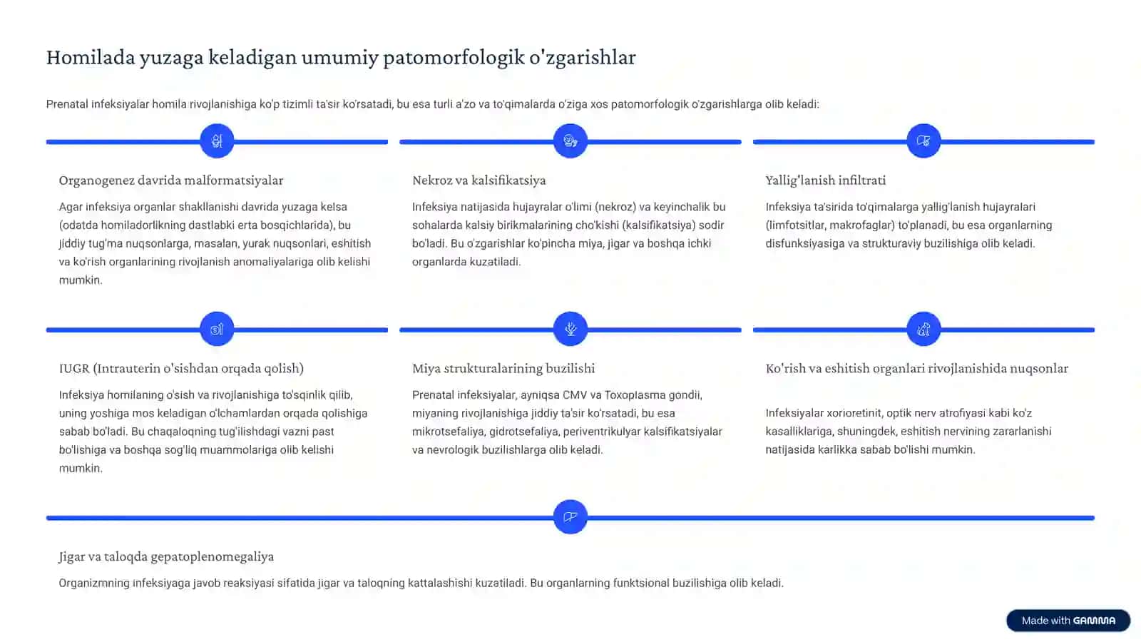 PRENATAL INFEKSIYALAR (TORCH-kompleks): Keng Qamrovli Qo'llanma 4