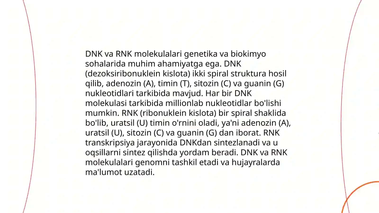 Irsiyatning molekulyar asoslari 4