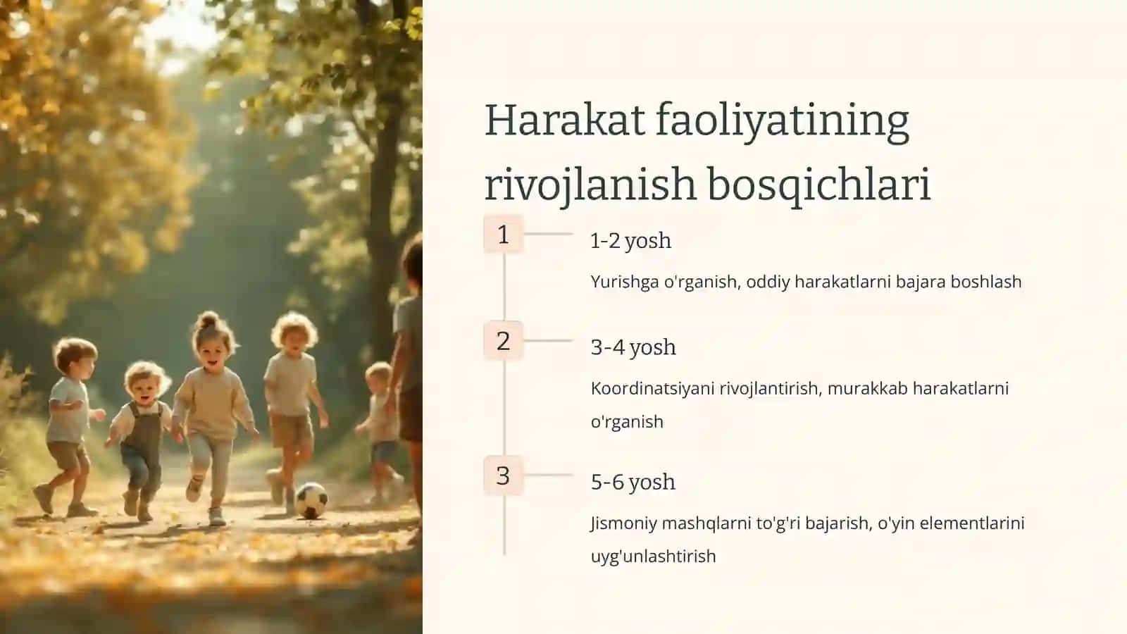 Maktabgachata'lim yoshidagi bolalar uchun gimnastika komplekslari 4