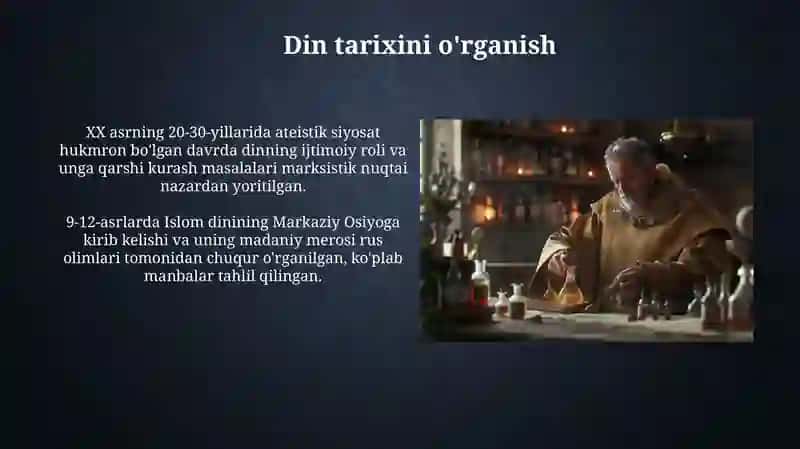 O'lka tarixini Rossiya olimlari tomonidan o'rganilishi 4