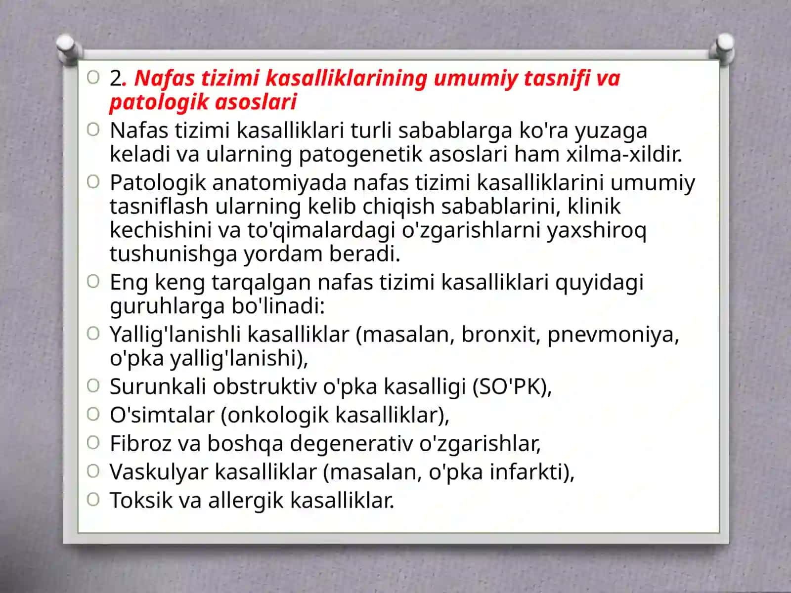 Davolash ishi fakulteti mavzusi 4