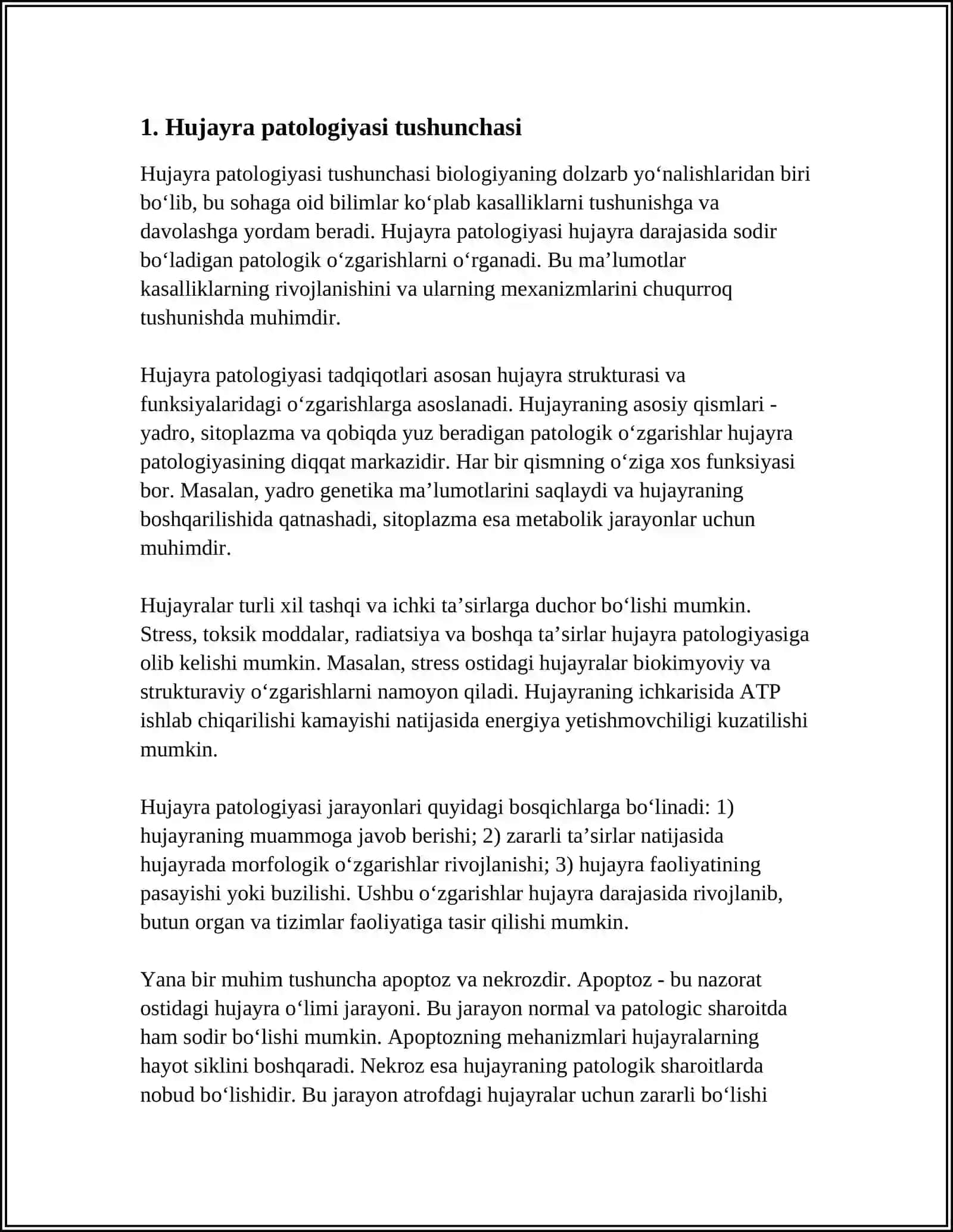 HUJAYRA PATOLOGIYASI VA UNING KELIB CHIQISH SABABLARI 4