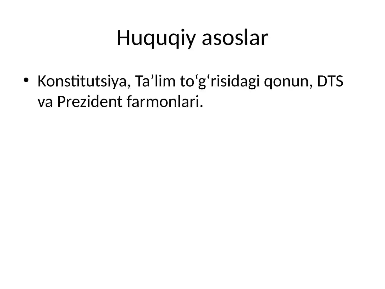 O‘zbekiston Respublikasida ta’lim tizimini rivojlantirishning konseptual asoslari 4