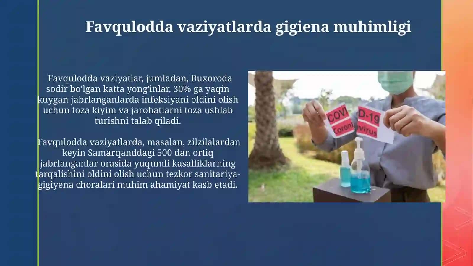 Favqulodda Vaziyatlarda Gigiena 4