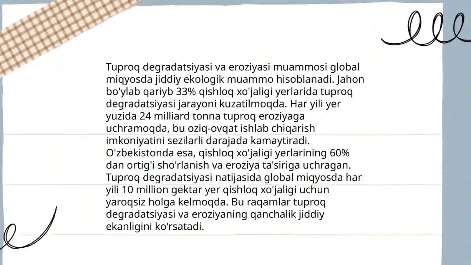 Suv resurslaridan oqilona foydalanish muammolari 4
