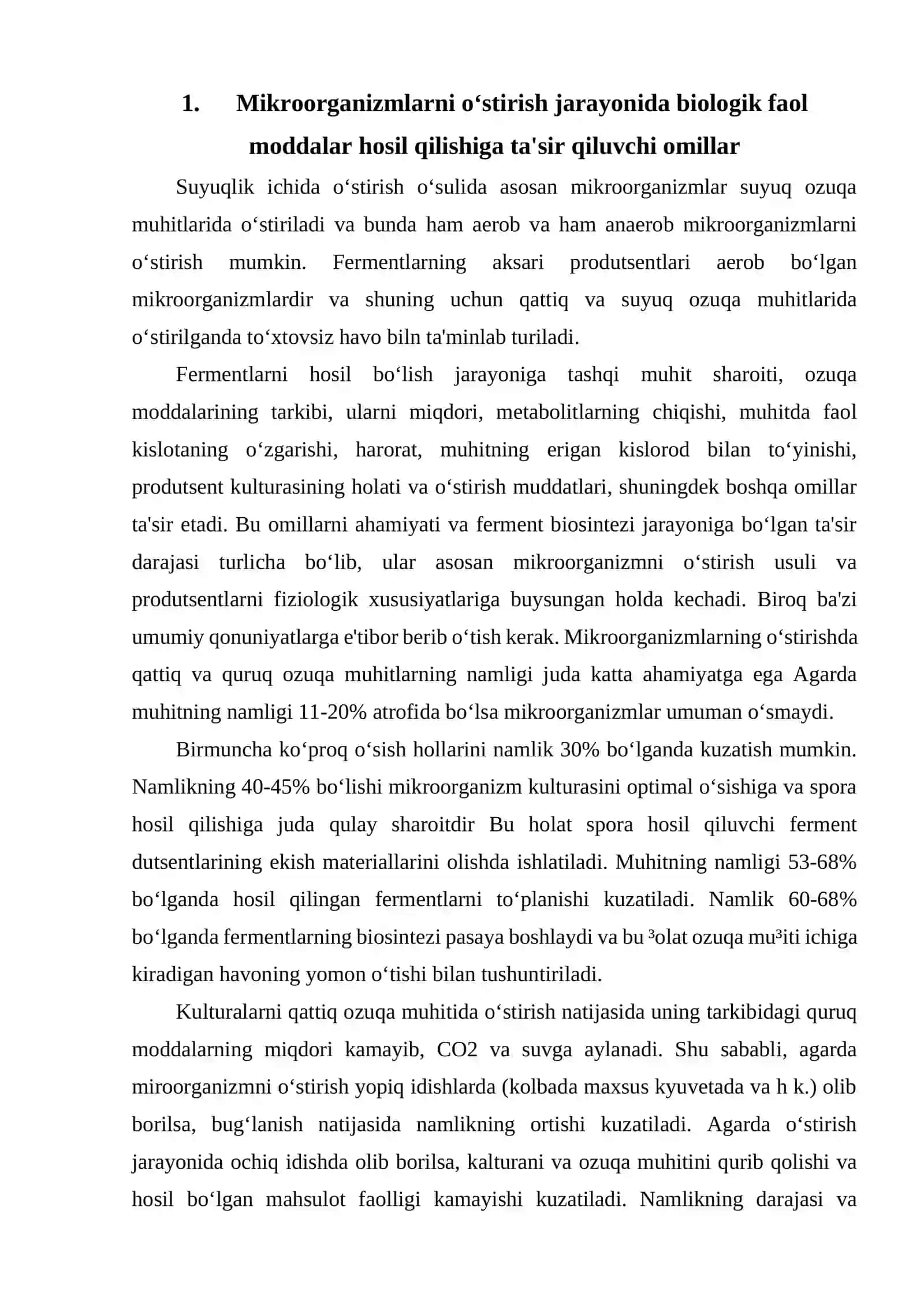 Mikroorganizmlarni suyuq ozuqa muhitida o’stirish jihozlari 4
