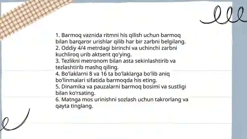 Barmoq vaznidagi sherlarni ifodali oʻqish 4
