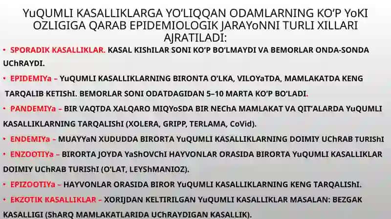 INFEKSIYA HAQIDA TA’LIMOT. MIKROORGANIZMLAR GENETIKASI 4