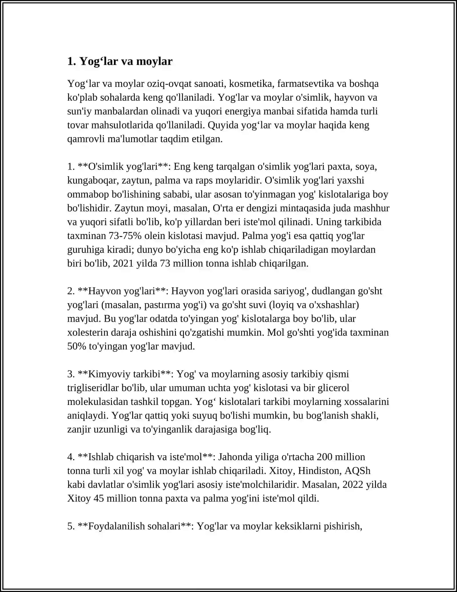 XOʻJALIK SOVUNINING OLINISHI 4