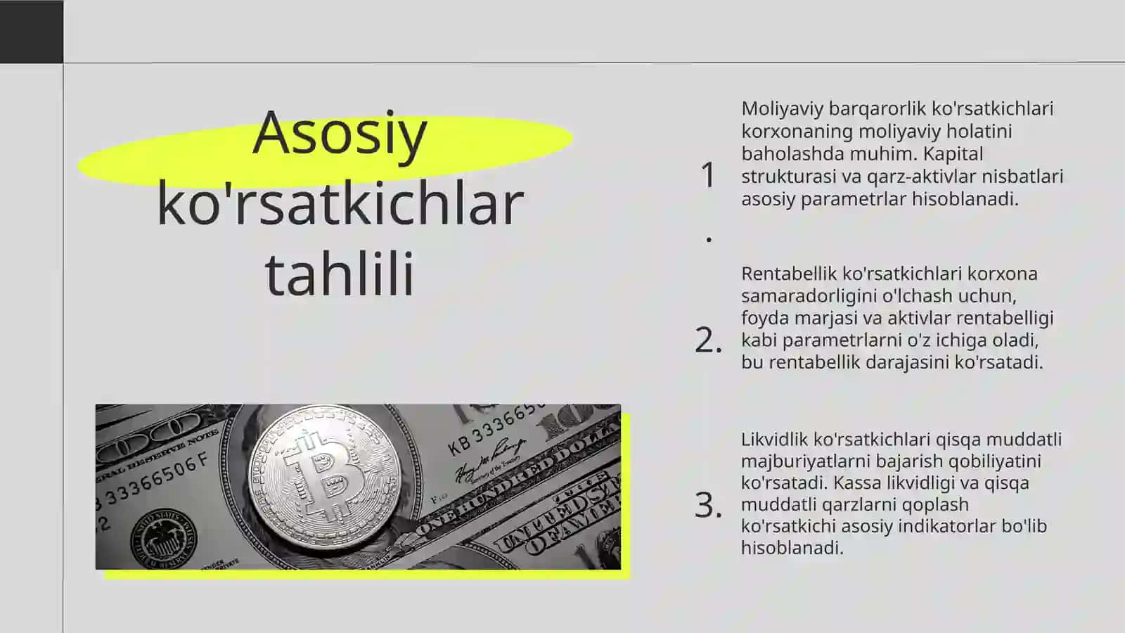 Korxonalarni moliyaviy sog'lomlashtirish jarayonida moliyaviy barqarorlik ko'rsatkichlarini tahlili 4