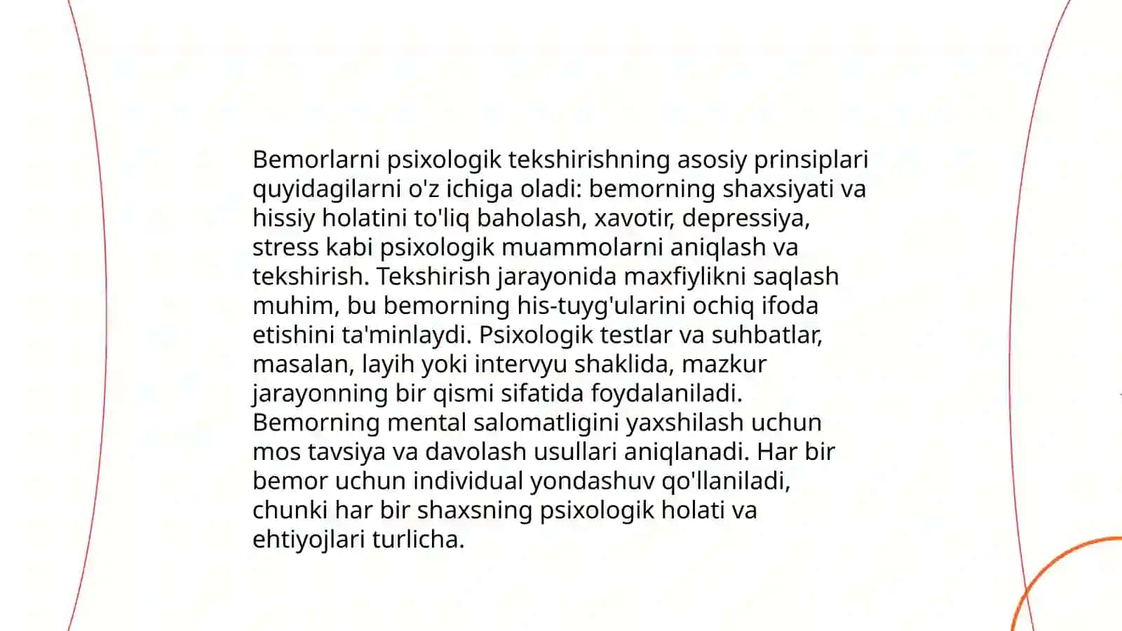 Tibbiy psiхоlоgiyadа bеmоrlаrni tеkshirish mеtоdоlоgiyasi 4