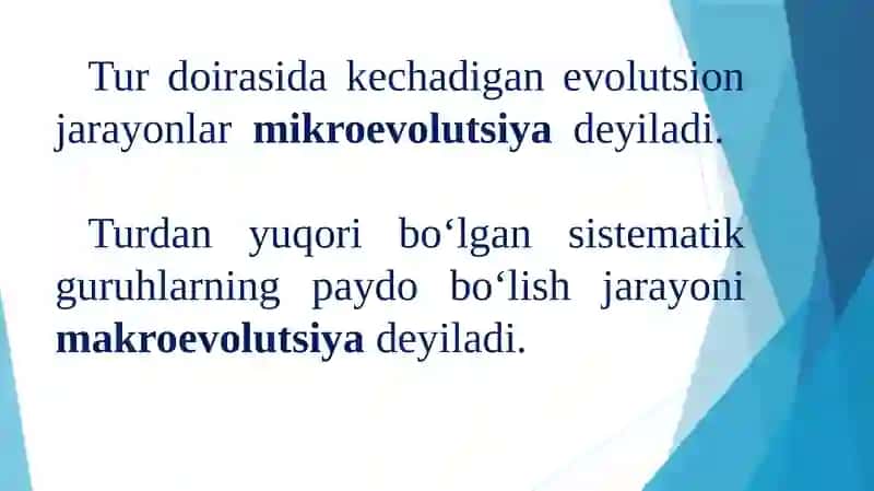 Evolyutsiyani isbotlashda molekulyar biologiya, sitologiya,embriologiya fanlari dalillari 4