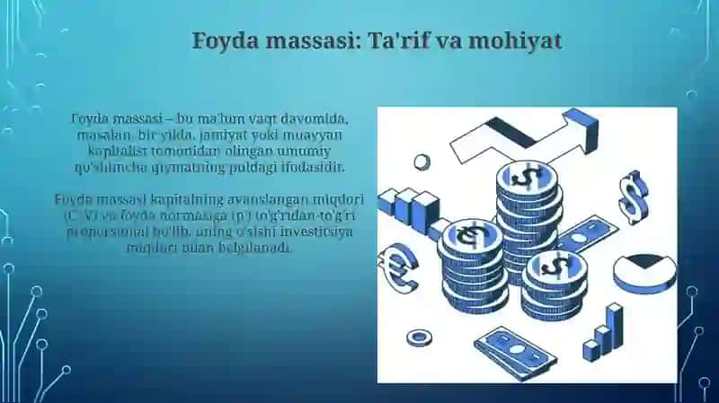 Foyda normasi va massasi 4