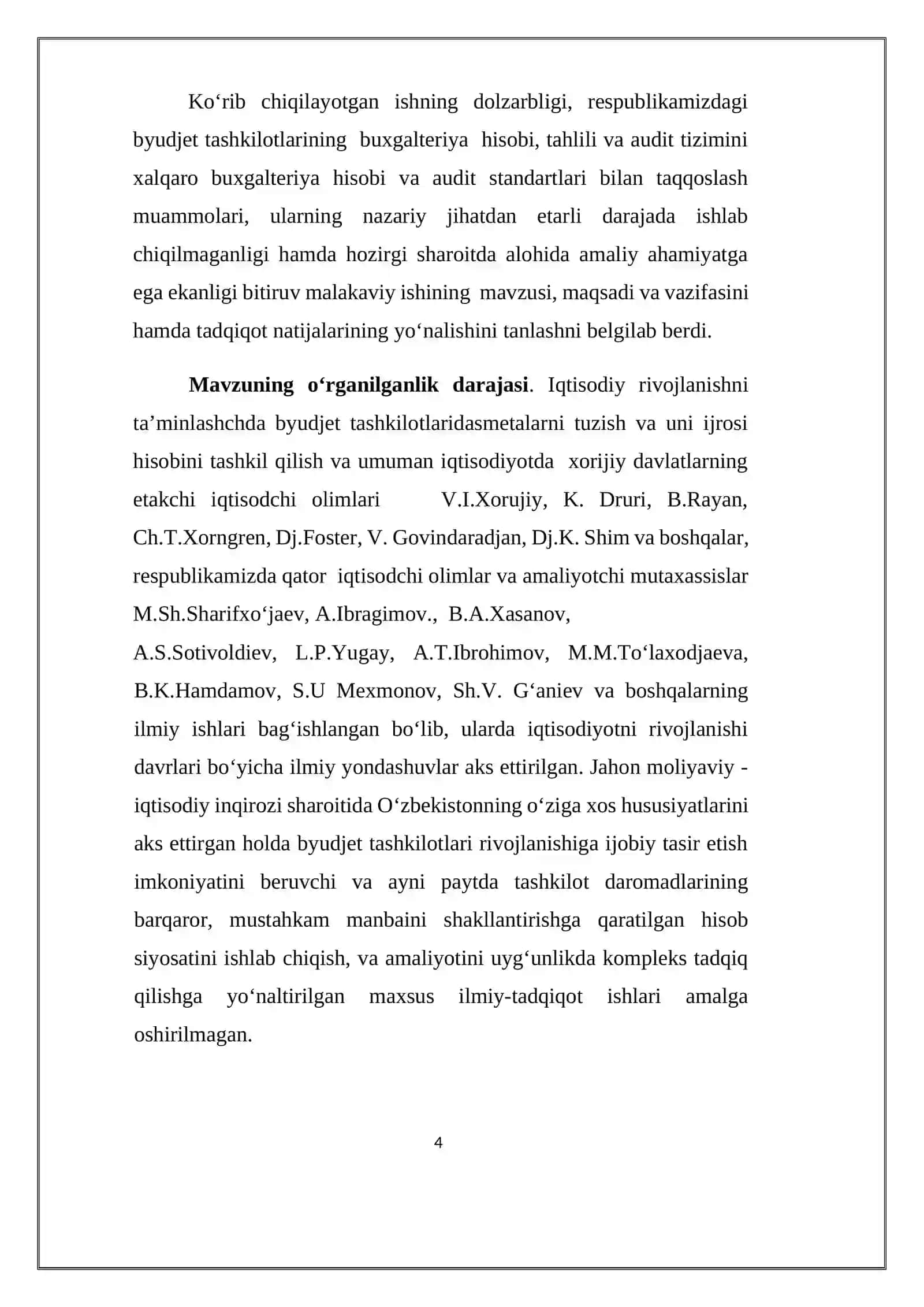 Byudjet tashkilotlarida smetalarni xamda shtatlar jadvalini tuzish va uni ijrosi hisobi 4