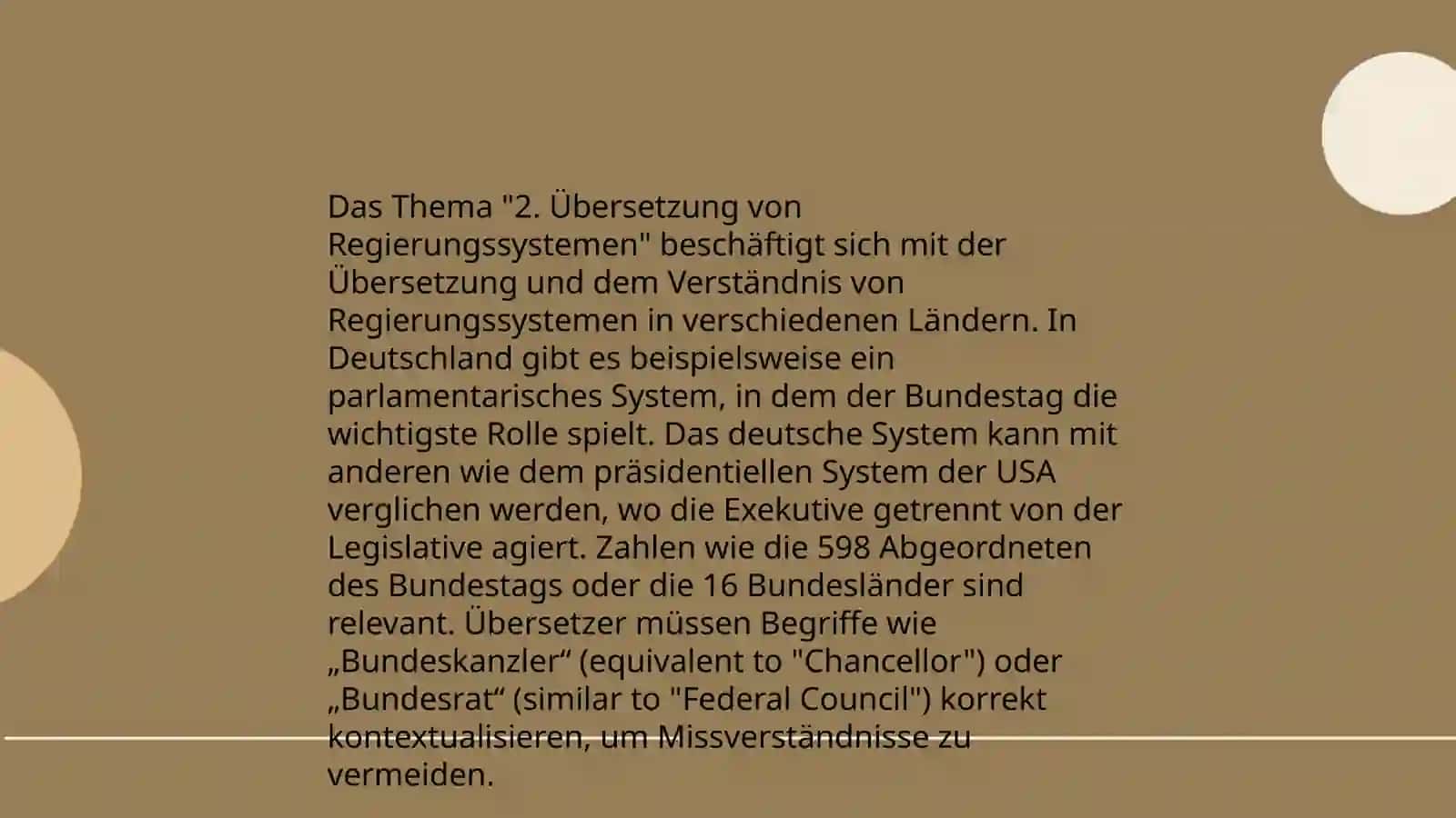 Politische Übersetzung 4