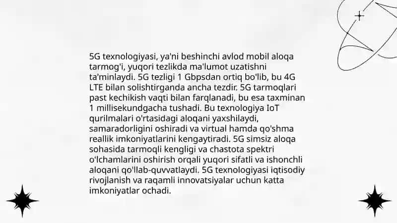 Mobil tarmoqlarni rivojlantirish tamoyillari 4