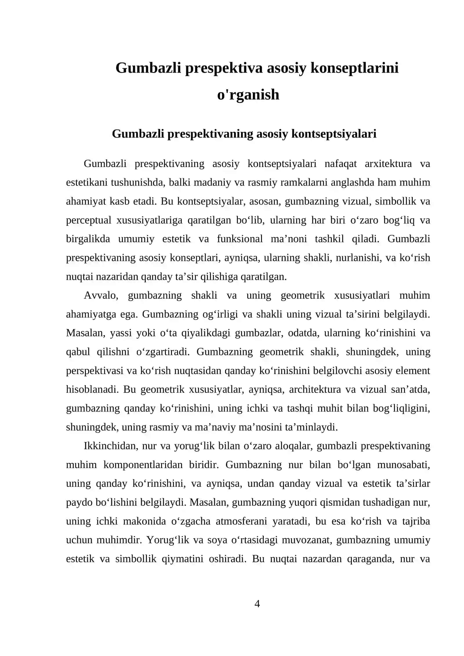 GUMBAZLI PRESPEKTIVA 4