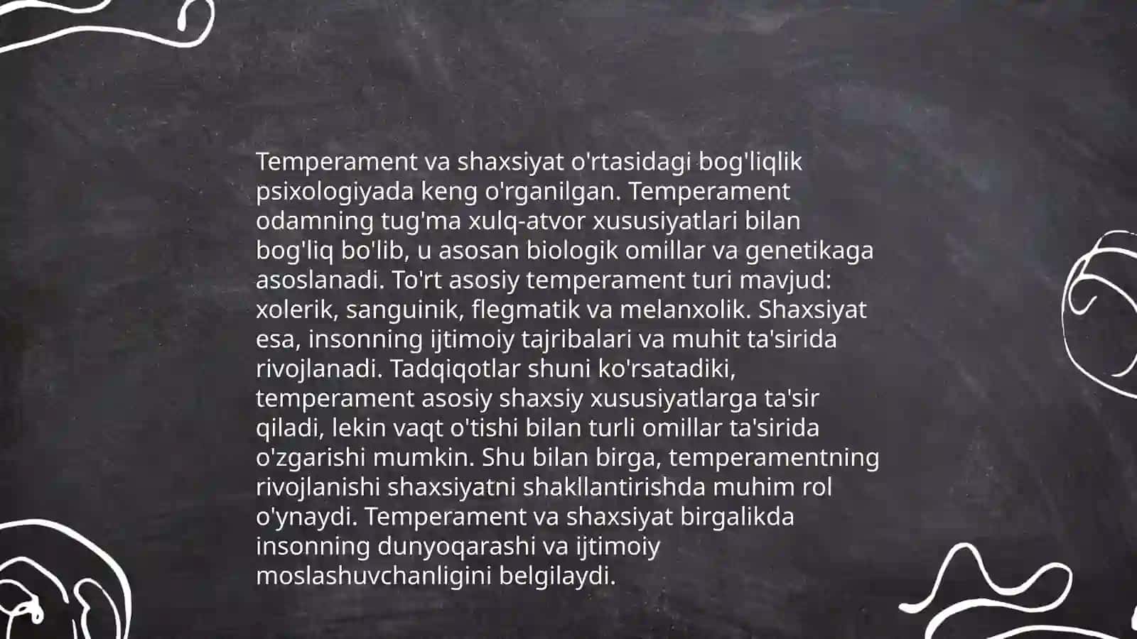 Temperament 4