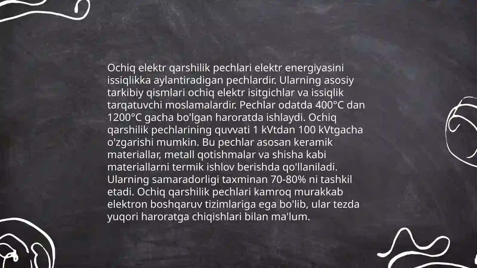 Elektr qarshilik pechlarini turlari 4
