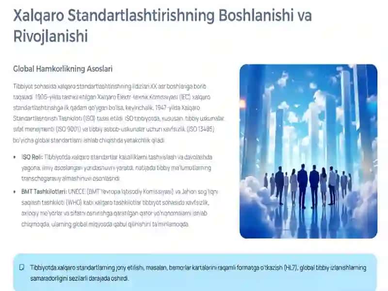 Mahalliy va xorijiy tibbiyotda standartlashtirish tarixi 4