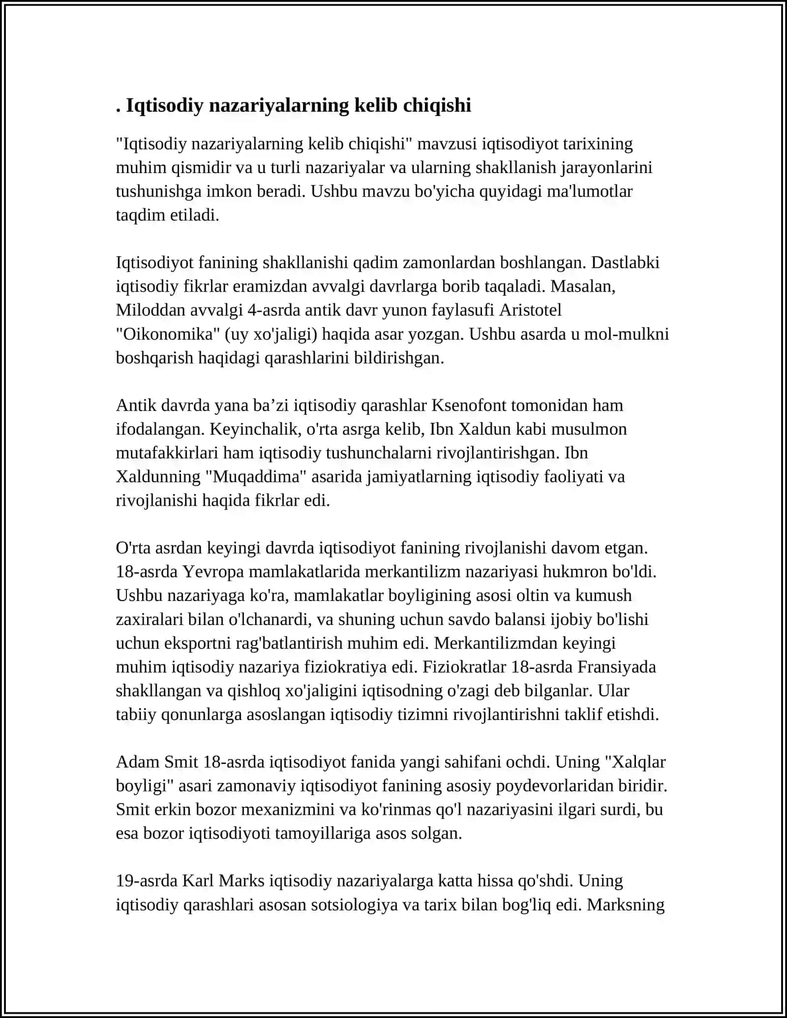 J.B.SEYNING IQTISODIY NAZARIYALARI 4