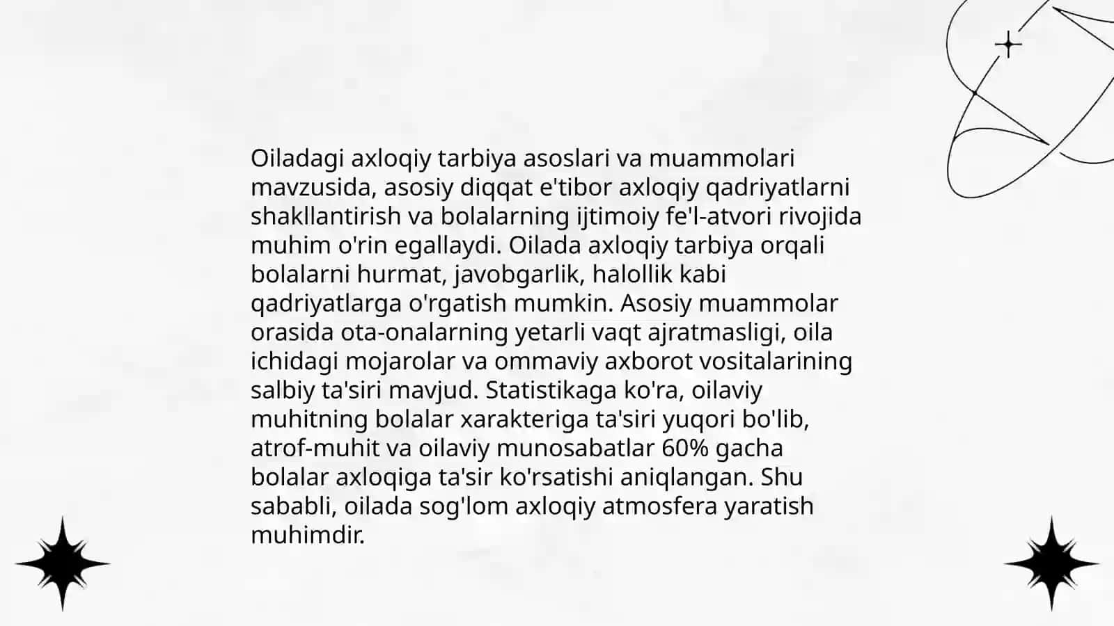Zamonaviy axloqiy tarbiyaning yutuqlari va kamchiliklari 4