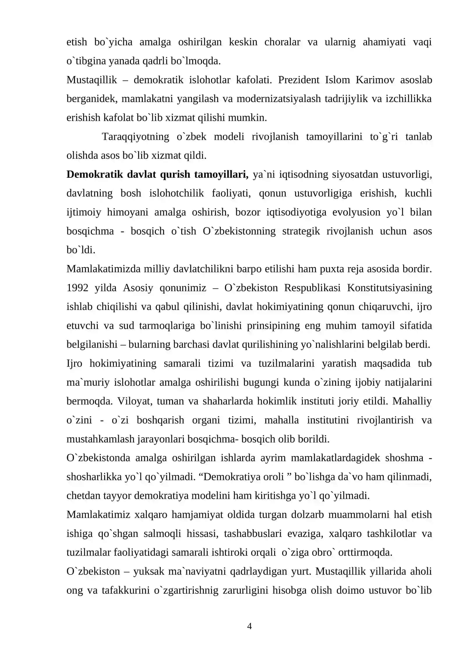Ingliz va o`zbek tilida eganing ot bilan ifodalanishi 4