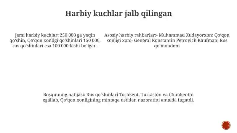 Toshkent Turkiston Va Chimkentning QoʻQon Xonligi Tomonidan Bosib Olinishi 4