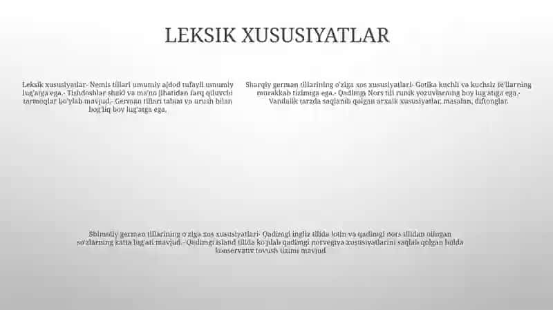 Specific Features Of Eastern And Northern Germanic Languages 4