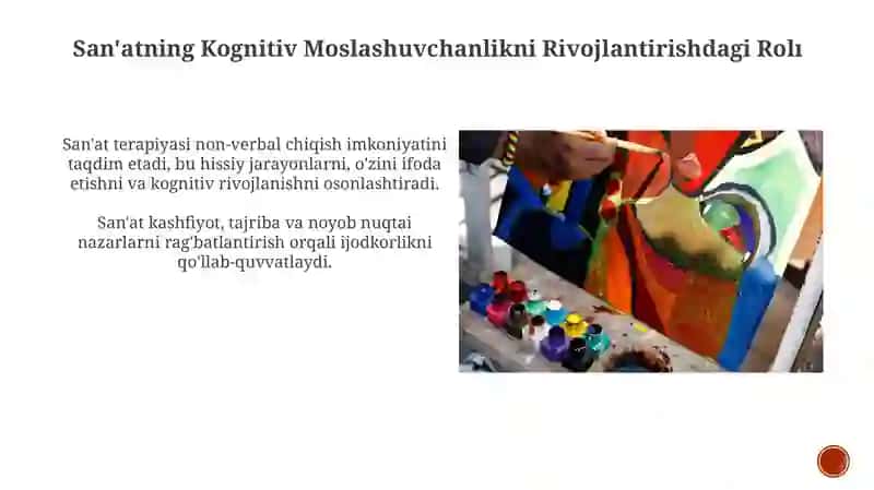 Bilish jarayonlari va ijodkorlikni rivojlantirishda art-terapiyaning o’rni 4