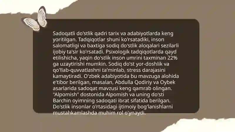 Doston janri namunalarida pand-nasihat ruhidagi fikrlarlarning ifodalashi Qissa va ertaklarda odob-axloq, tarbiya masalalari 4