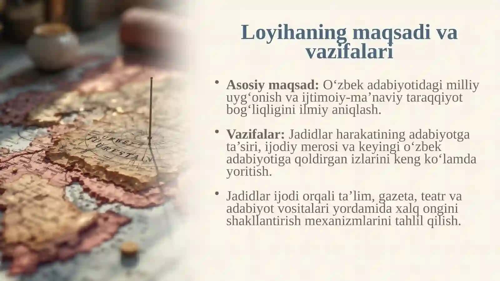 O‘zbek adabiyotida milliy uyg‘onish davri va Jadidlar ijod 4