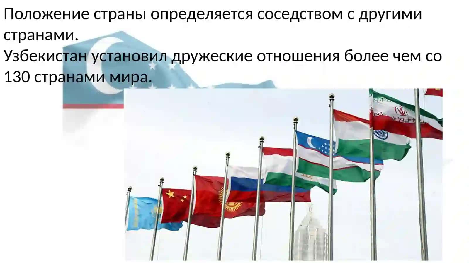 Географическое положение Узбекистана 4