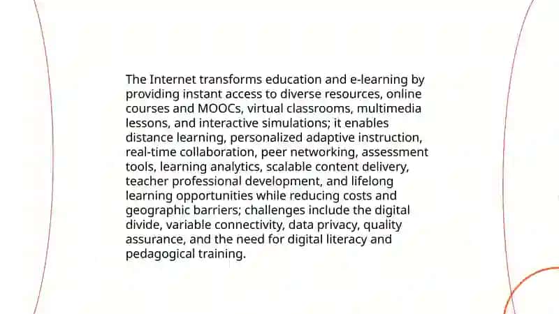 The Role internet in our life Ikromova shahrixoda 4