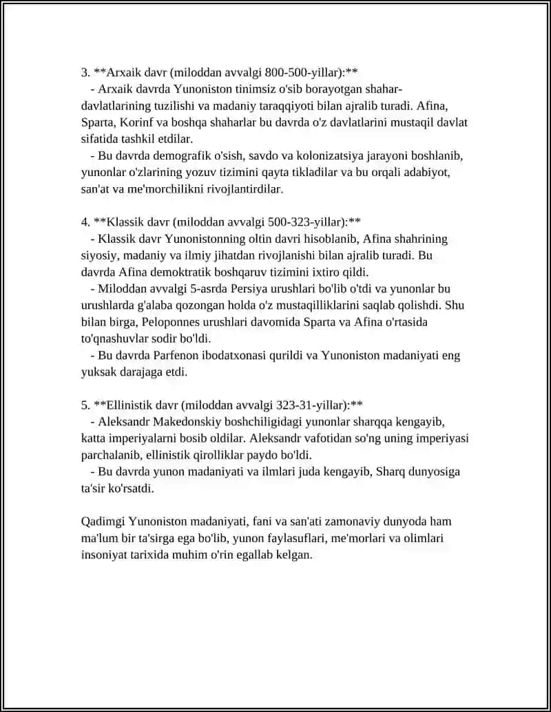 QADIMGI YUNONISTON HAQIDA SLAYD 4