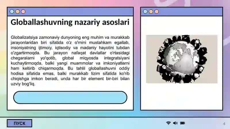 GLOBALLASHUV VA YANGI LIBERALIZM 4