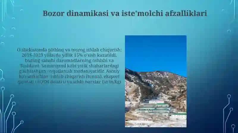 O'zbekistonda pishloq va tvorog ishlab chiqarish 4